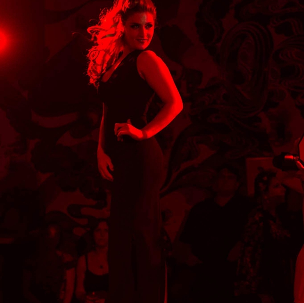 Hand made pin up girl dress